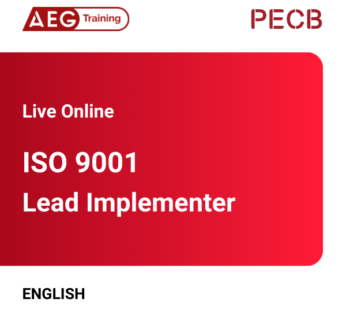 PECB ISO 9001 Lead Implementer – Live Online in English