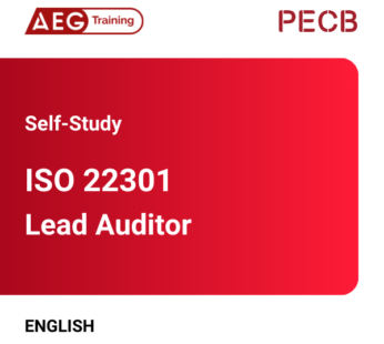 PECB ISO 22301 Lead Auditor – Self Study in English