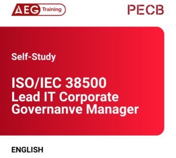 PECB ISO 38500 Lead IT Corporate Governance Manager- Self Study in English